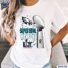 Eagles Champions 2025 Super Bowl Philadelphia Football Trophy Shirt t-shirt