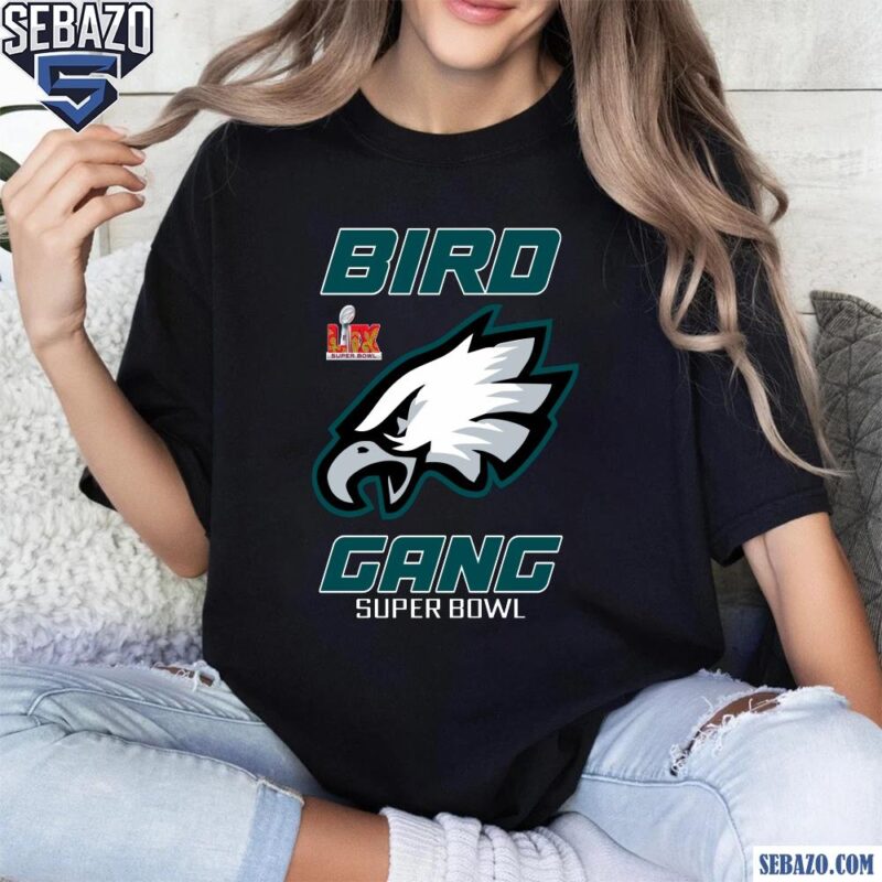 Eagles Logo Birds Gang LIX Super Bowl Champions Shirt t-shirt