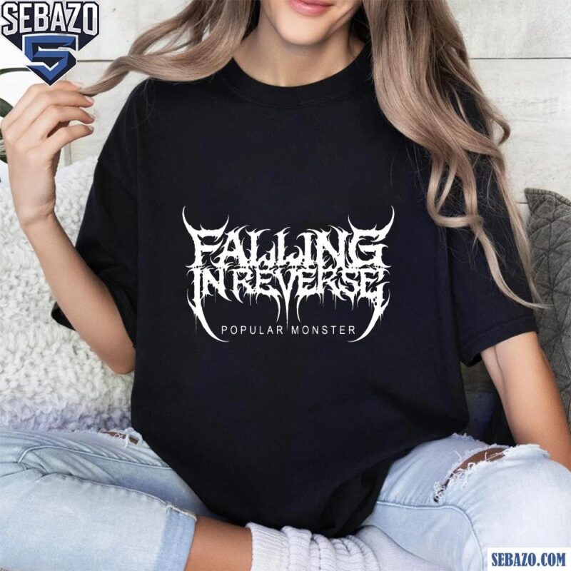 Falling In Reverse Popular Monster Rock Band Logo Shirt t-shirt