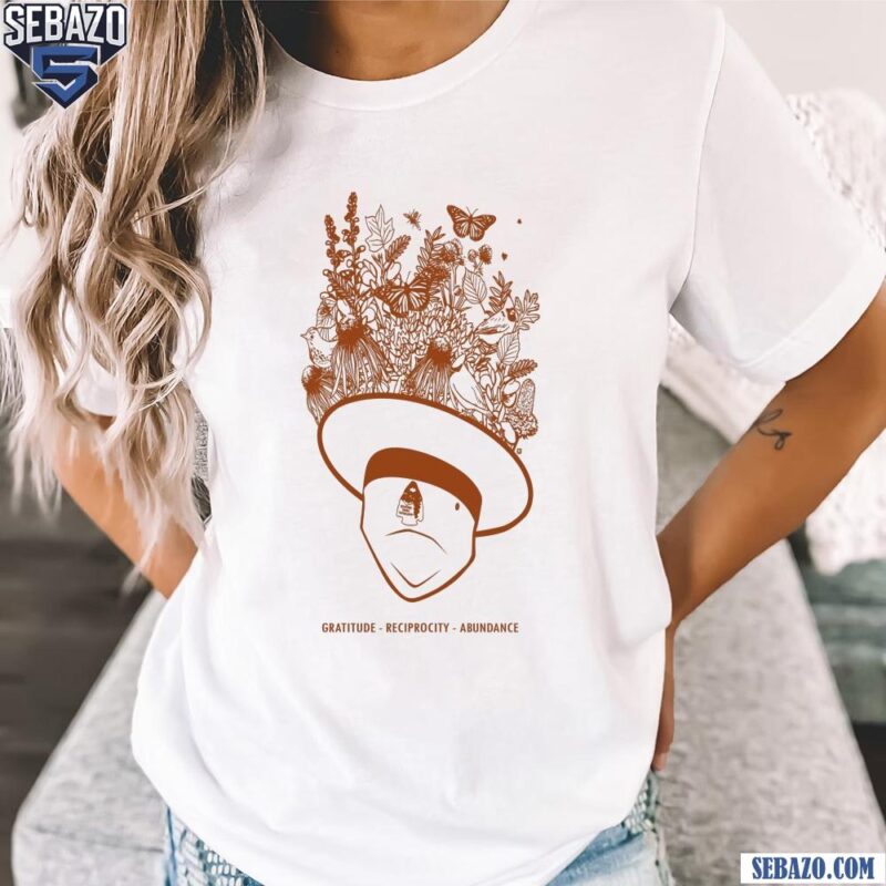 Floral Park Ranger Hat Gratitude Reciprocity Abundance Shirt