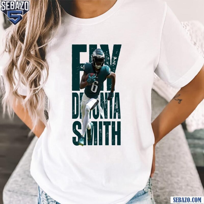 Fly DeVonta Smith Philadelphia Eagles Super Bowl LIX Shirt t-shirt