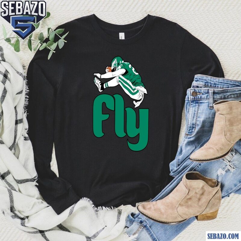 Fly Eagles Fly Saquon Barkley Philadelphia Eagles Shirt long sleeved