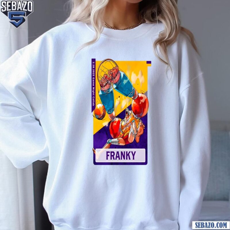 Franky Los Angeles Lakers X One Piece Shirt sweatshirt