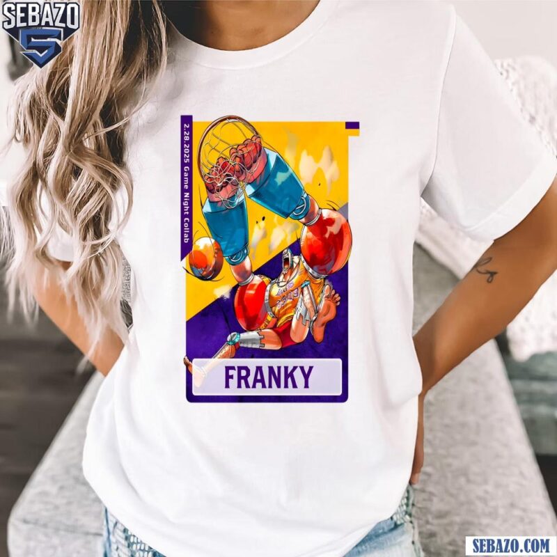 Franky Los Angeles Lakers X One Piece Shirt t-shirt