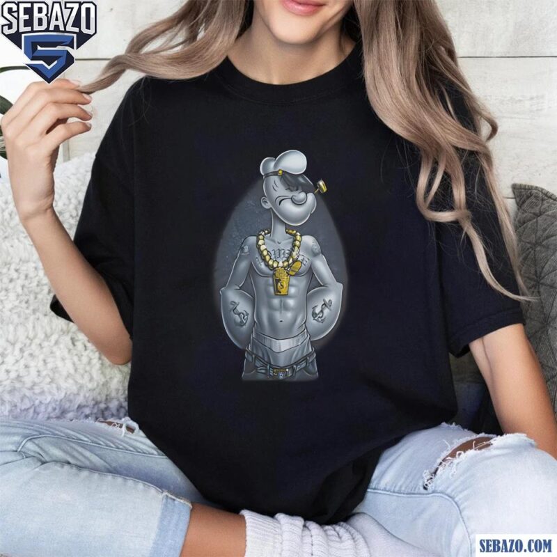Gangster Popeye The Sailor Shirt t-shirt