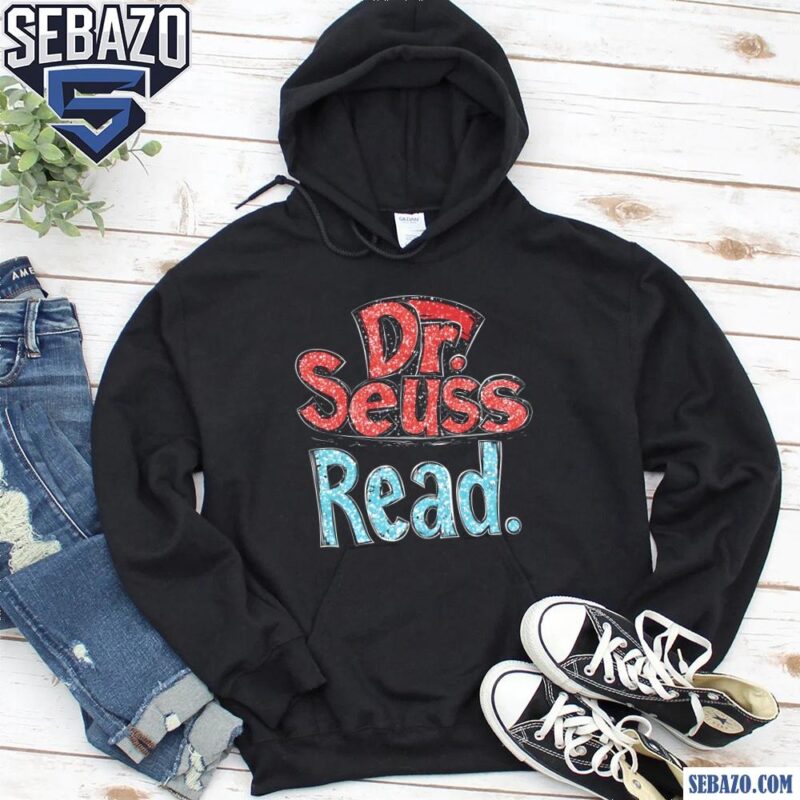 Glitter Hat Dr Seuss Read Shirt hoodie