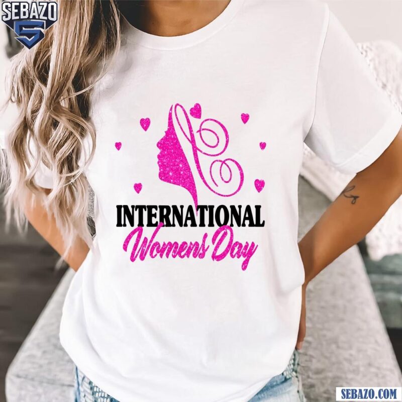 Glitter International Womens Day March 8 2025 Shirt t-shirt