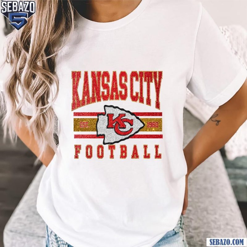 Glitter Vintage Est 1960 Kansas City Chiefs Football Logo Shirt t-shirt