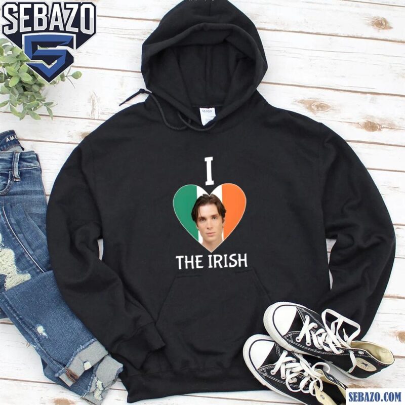 I Heart The Irish Cillian Murphy Irish Actor Shirt hoodie