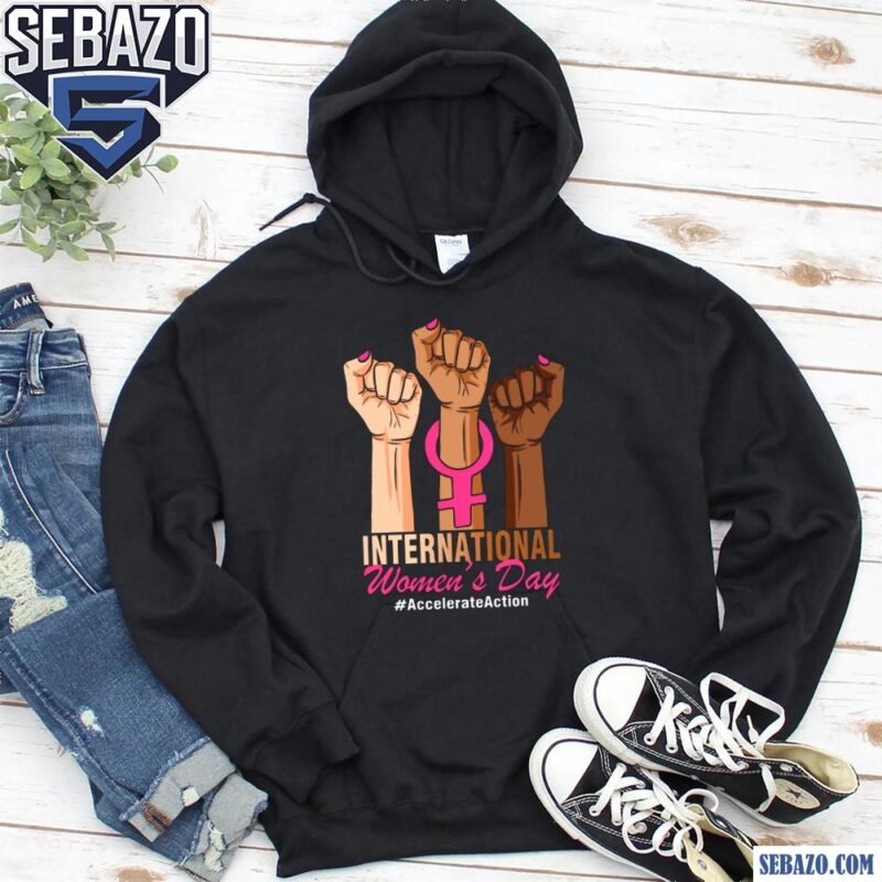 International Womens Day March 8 Raise Hand Shirt hoodie