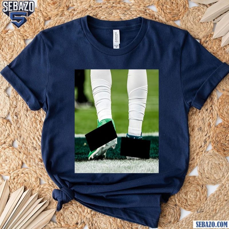 Jalen Hurts Two Different Colored Jordans Philadelphia Eagles Shirt t-shirt