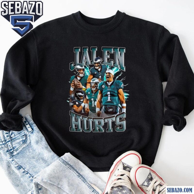 Jalen Hurts Vintage 90s Philadelphia Eagles Football Players Shirt sweatshirt