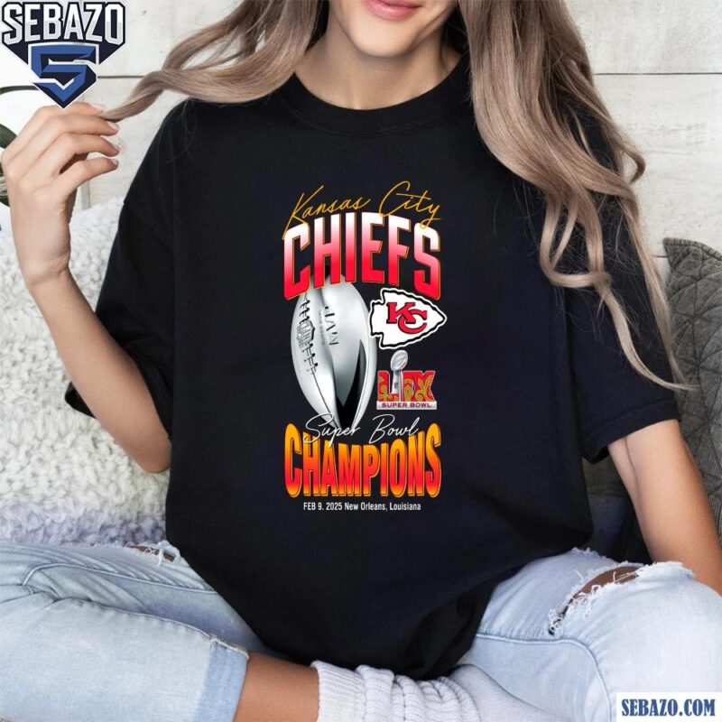 Kansas City Chiefs LIX Super Bowl Champions New Orleans Shirt t-shirt