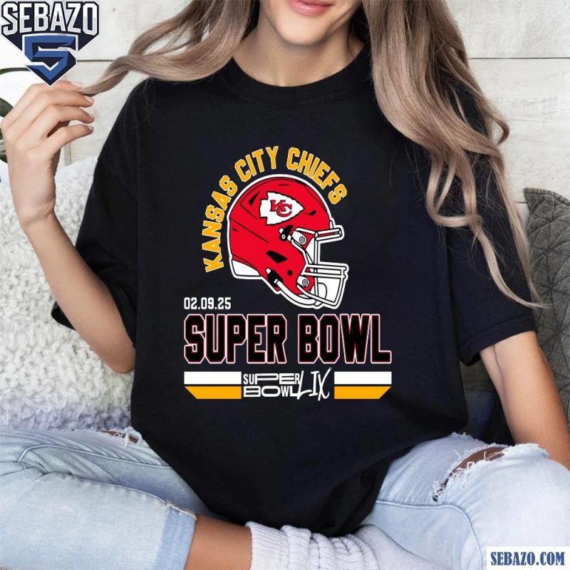 Kansas City Chiefs Super Bowl LIX Football Helmet Shirt t-shirt