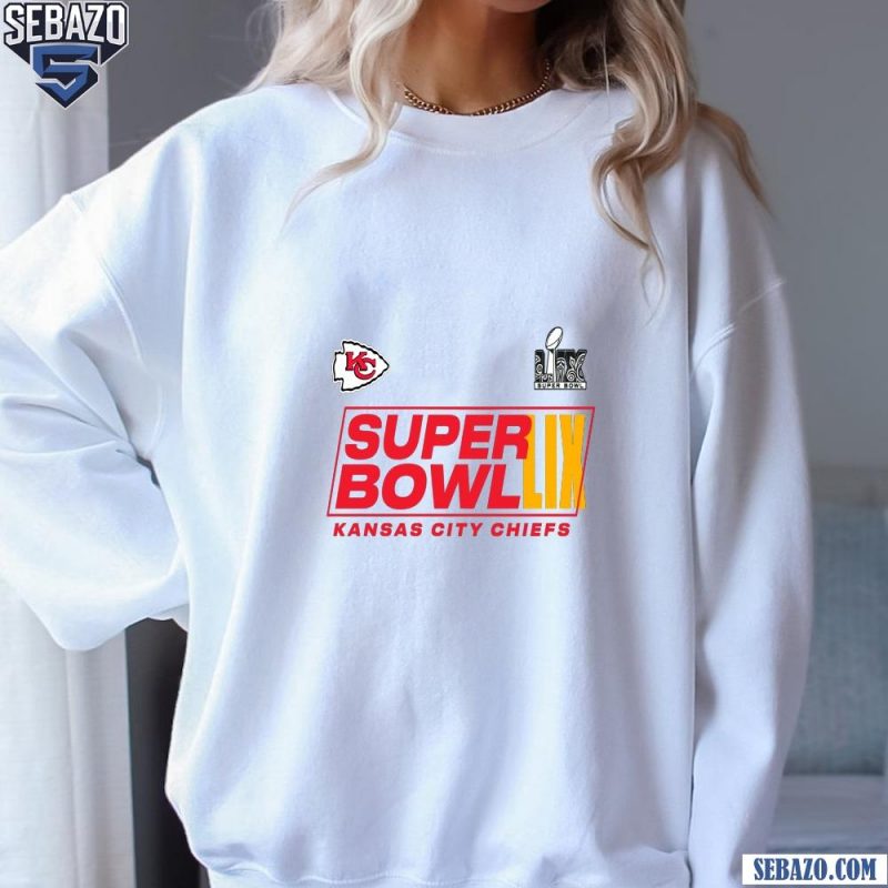 Kansas City Chiefs Super Bowl LIX Logo Shirt sweatshirt