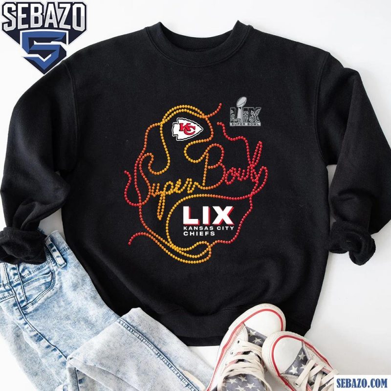 Kansas City Chiefs Super Bowl LIX Necklace Logo Shirt sweatshirt