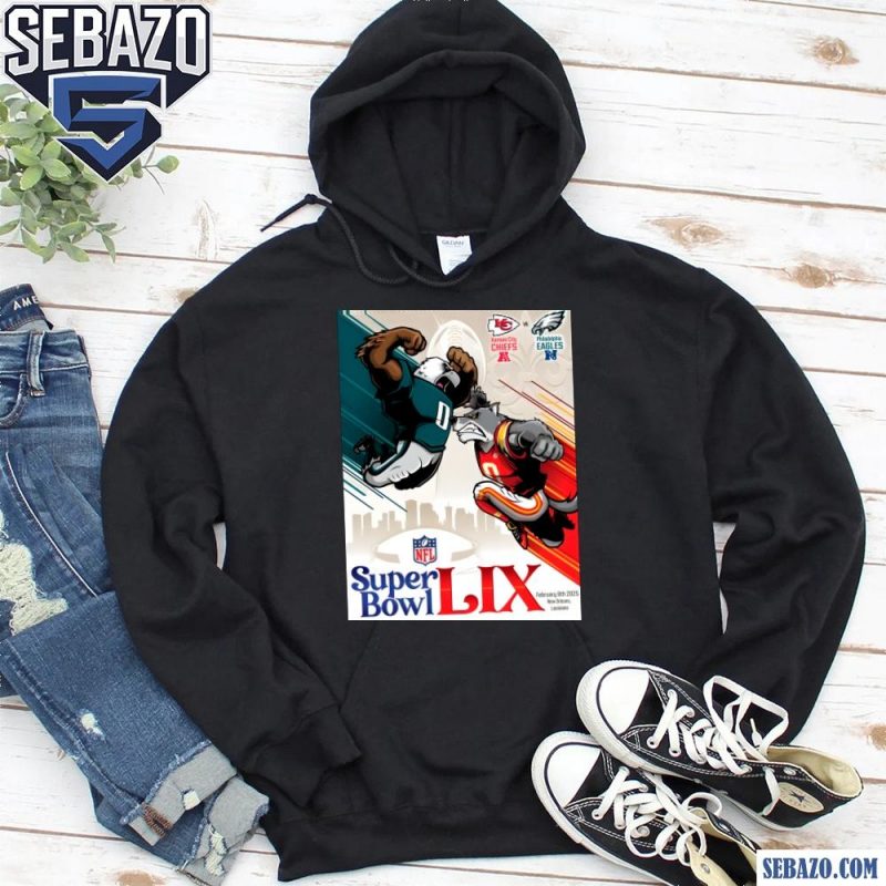 KC Wolf Vs Swoop Super Bowl LIX Feb 9 2025 Shirt hoodie