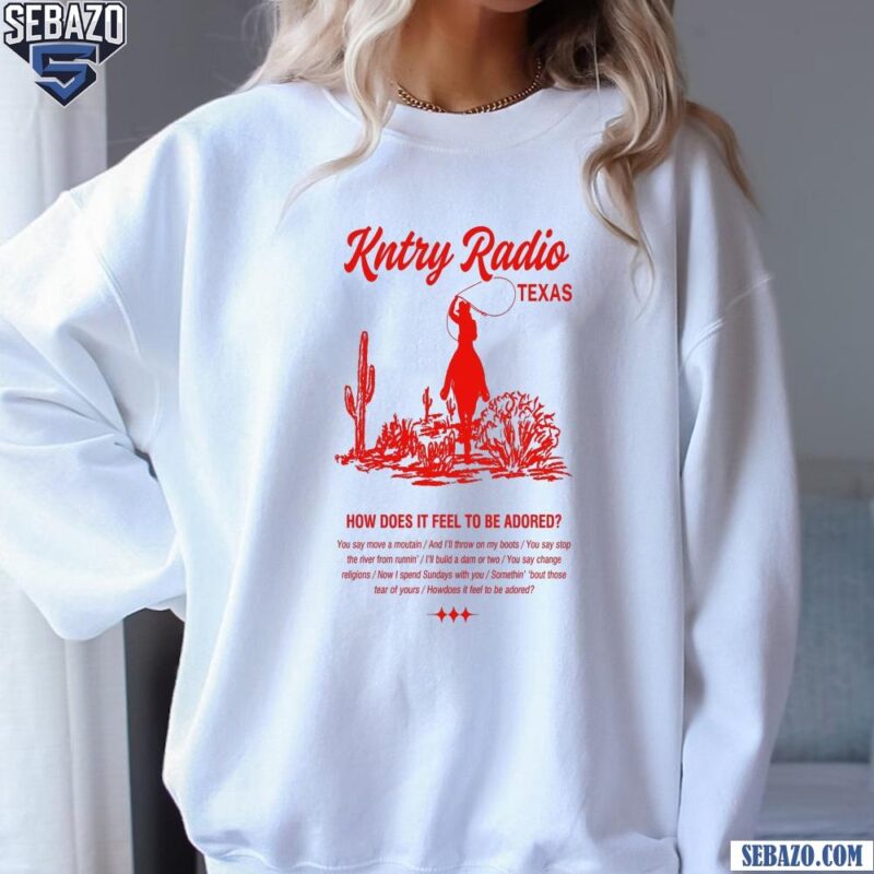 Kntry Radio Texas Beyonce Cowboy Carter World Tour Shirt sweatshirt