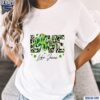 Leopard Love Like Jesus Shamrock St Patricks Day Christian Quote Shirt t-shirt