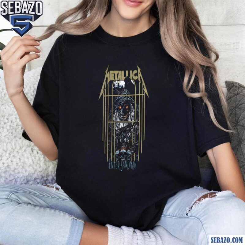 Metalica Enter Sandman Pinball Art Shirt t-shirt