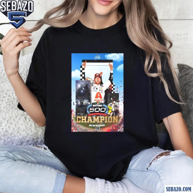 Nascar William Byron 2024 Daytona 500 Champions Shirt t-shirt