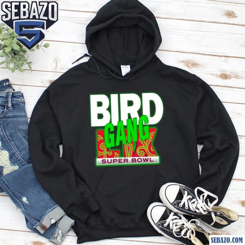 Neon Green Bird Gang Super Bowl LIX Champions Shirt hoodie