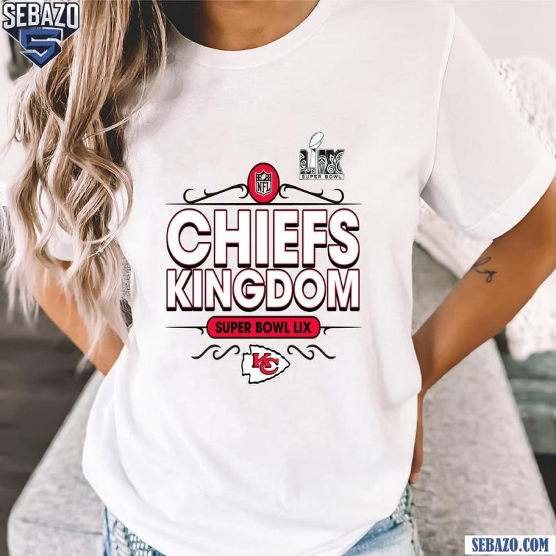 NFL Chiefs Kingdom Super Bowl LIX Logo Shirt t-shirt