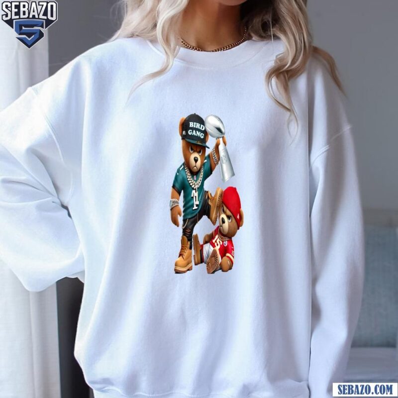 Philadelphia Eagles Beat Chiefs Teddy Bear Football Shirt sweatshirt