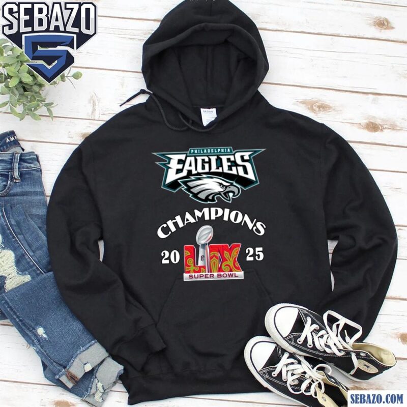 Philadelphia Eagles Football LIX Super Bowl Champions Shirt hoodie