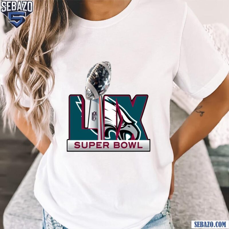 Philadelphia Eagles LIX Super Bowl Logo Trophy Shirt t-shirt