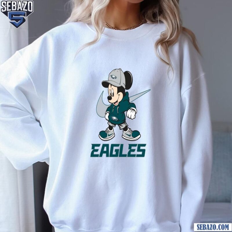 Philadelphia Eagles Mickey Mouse Nike Super Bowl Shirt sweatshirt