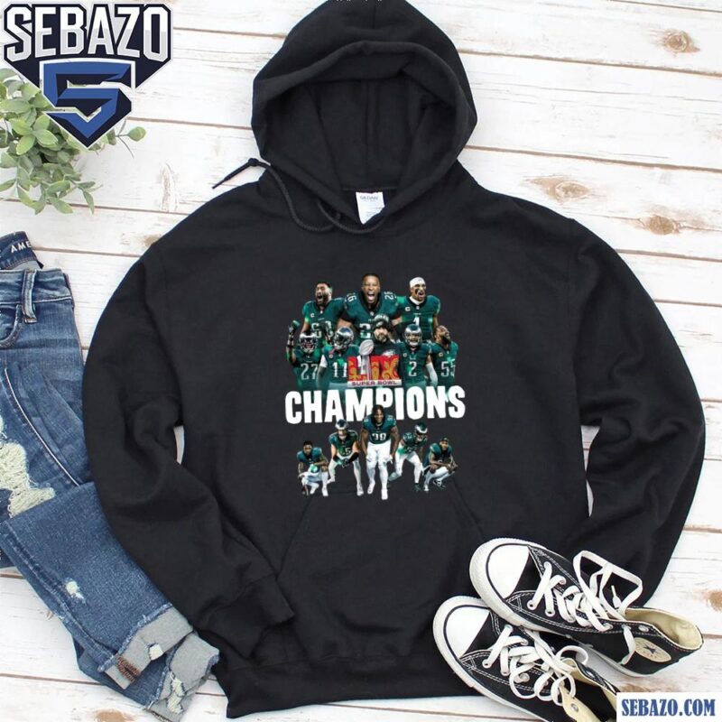 Philadelphia Eagles Super Bowl LIX Champions 2025 Shirt hoodie