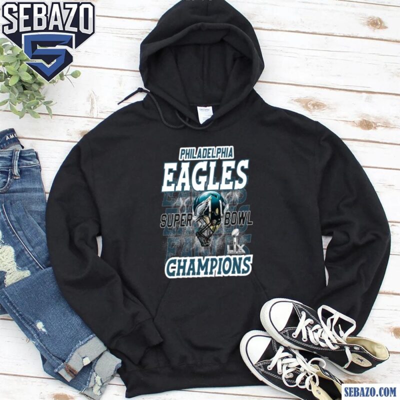 Philadelphia Eagles Super Bowl Lix Champions Football Shirt hoodie