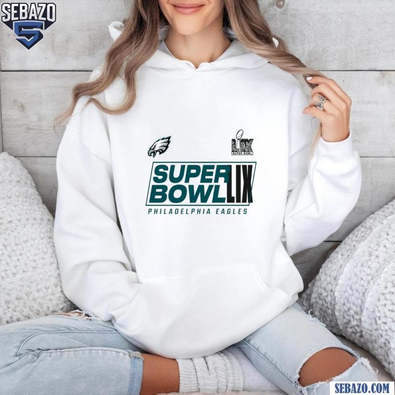 Philadelphia Eagles Super Bowl LIX Logo Shirt hoodie