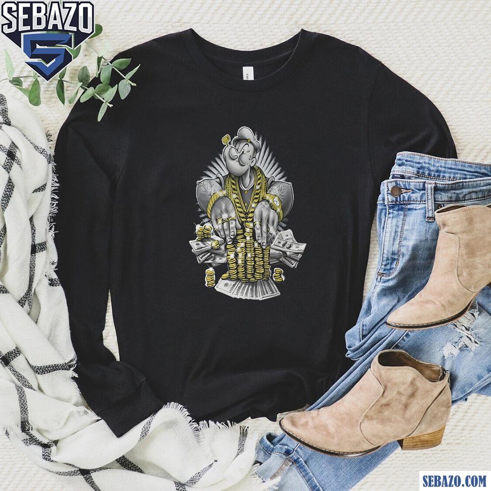 Popeye The Sailor Gangster Shirt