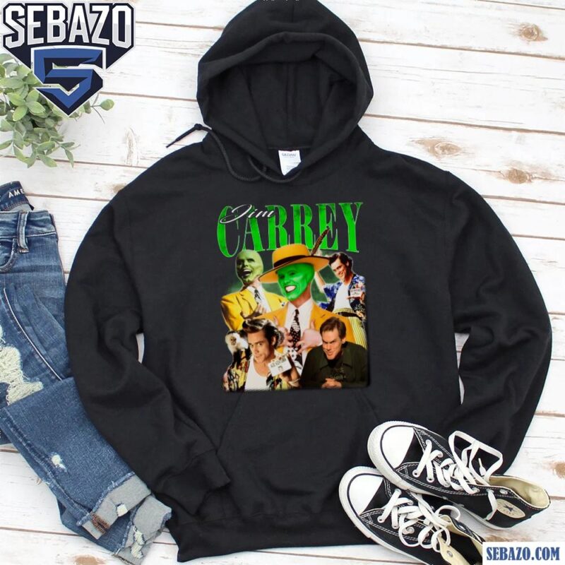 Retro 90S Jim Carrey The Mask Shirt hoodie