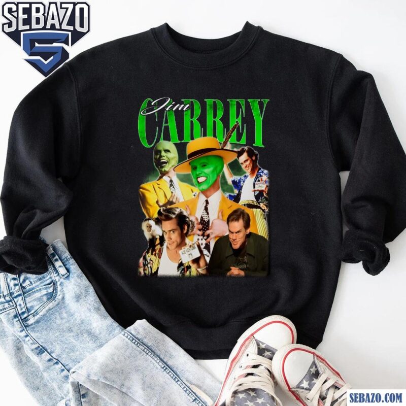 Retro 90S Jim Carrey The Mask Shirt sweatshirt