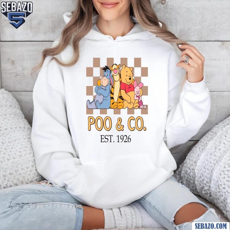 Retro Disney Poo And Co Est 1926 Winnie The Pooh Shirt hoodie