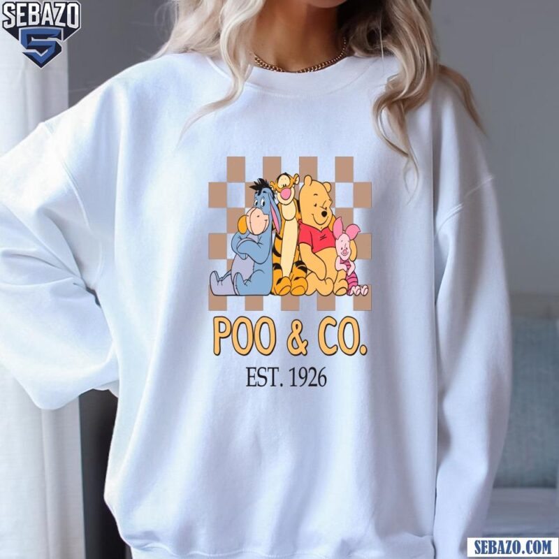 Retro Disney Poo And Co Est 1926 Winnie The Pooh Shirt sweatshirt