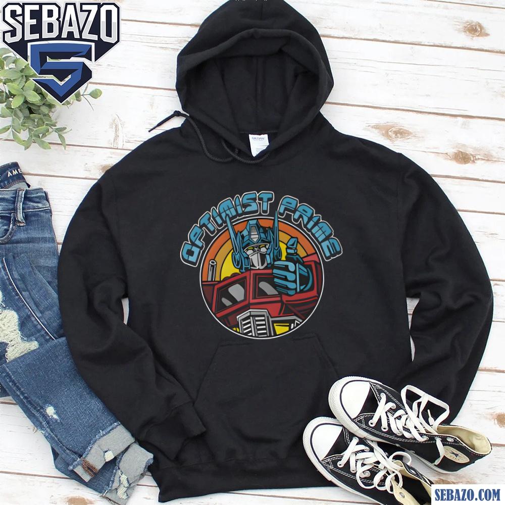 Retro Optimus Prime Thumbs Up Shirt
