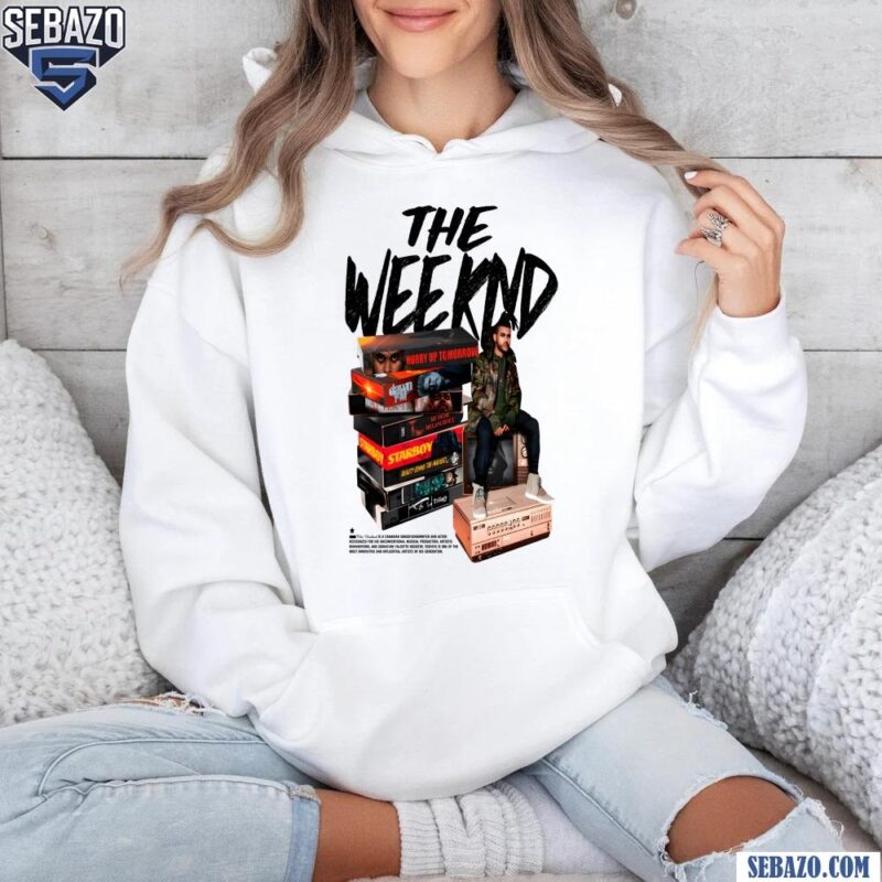 Retro The The Weeknd Albums Cassette Shirt hoodie