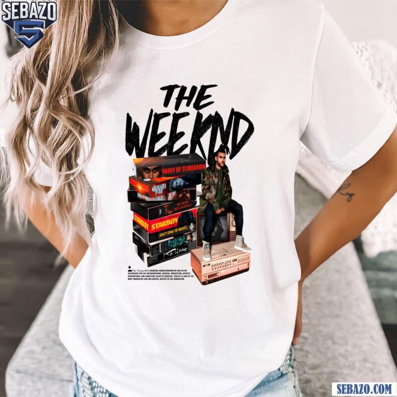 Retro The The Weeknd Albums Cassette Shirt t-shirt