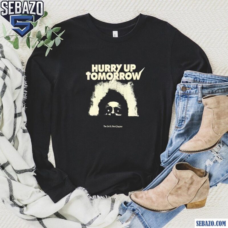 Retro The Weeknd Hurry Up Tomorrow The 3Rd And Final Chapter Shirt long sleeved