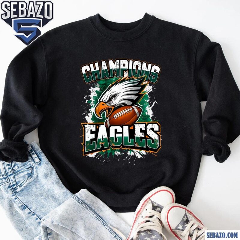 Retro Vintage Champions Eagles Football Shirt sweatshirt