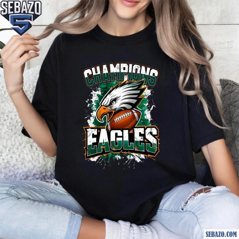 Retro Vintage Champions Eagles Football Shirt t-shirt