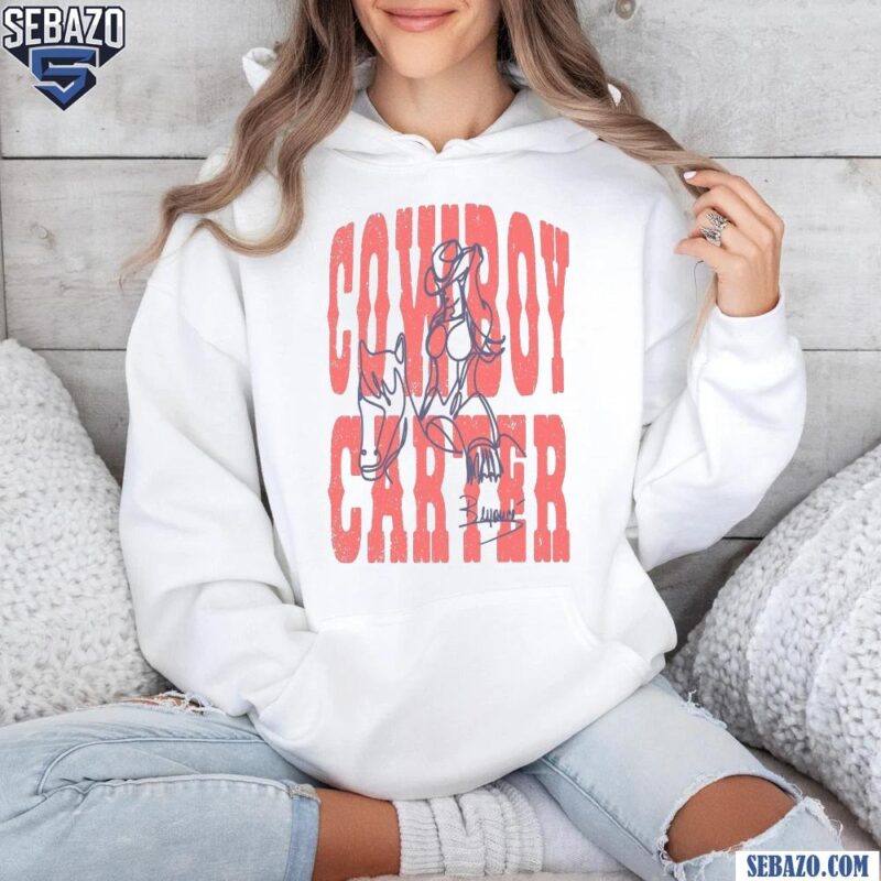 Retro Vintage Country Music Cowboy Carter Rodeo Beyonce Shirt hoodie