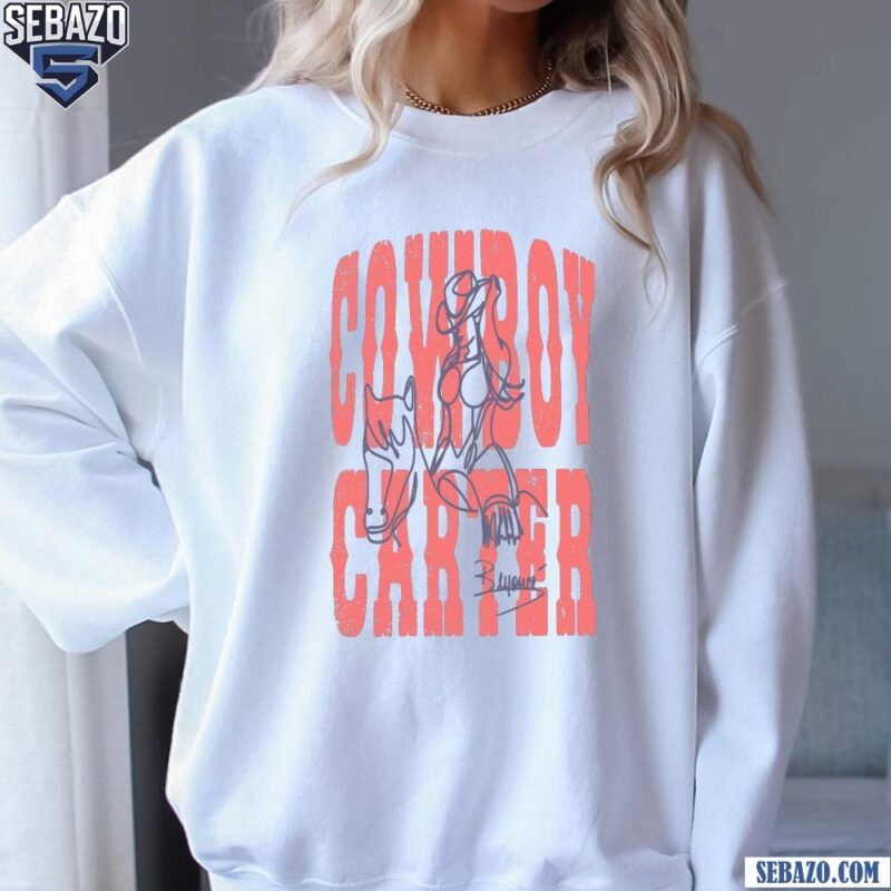 Retro Vintage Country Music Cowboy Carter Rodeo Beyonce Shirt sweatshirt