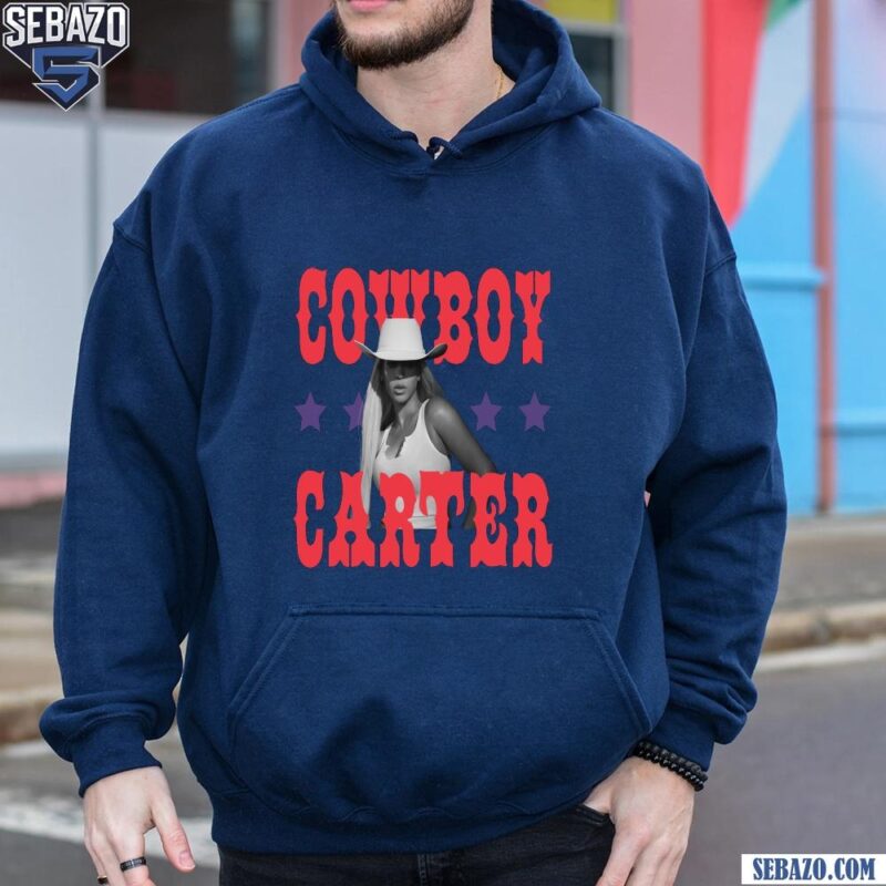 Retro Western Vintage Cowboy Carter Beyonce Music Tour 2025 Shirt hoodie