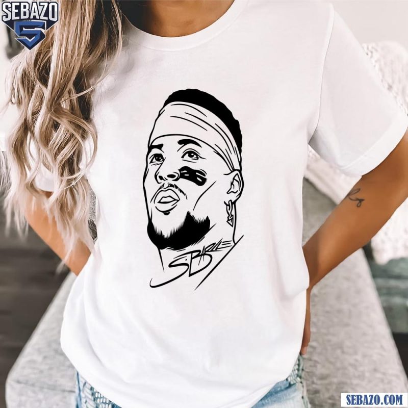 Saquon Barkley Philadelphia Eagles Floating Head Signature Shirt t-shirt