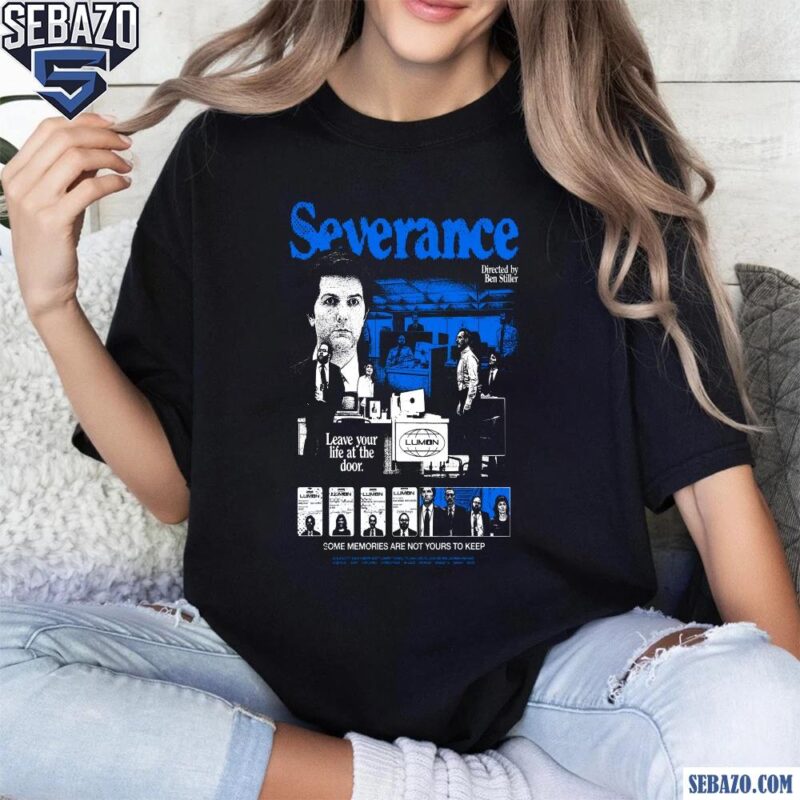 Severance Tv Show Leave Your Life At The Door Shirt t-shirt